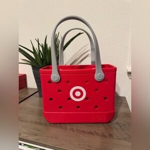 ❌SOLD❌ Bogg Bag Bitty Bullseye Tote - Red